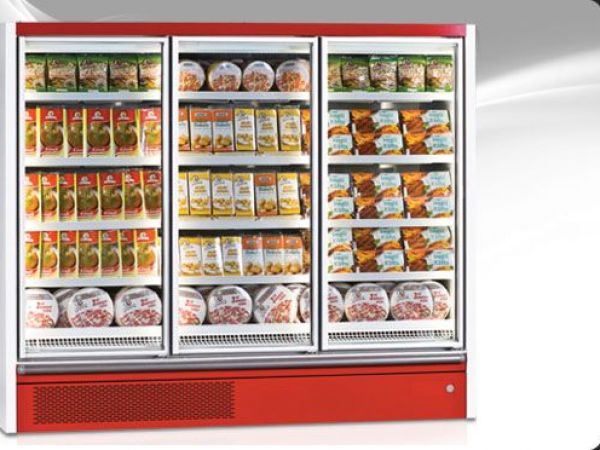 Image wandkoel-freezer met deuren